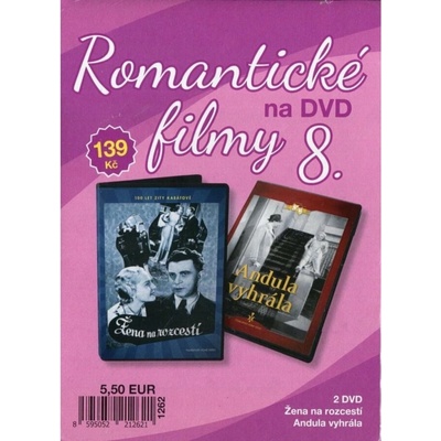 Romantické filmy 8 - 2 DVD