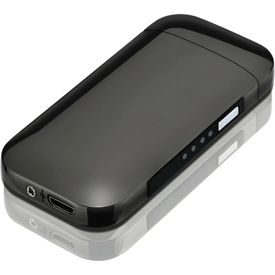 HARAHU Elektrický s USB nabíjaním SH-25702 Čierna/Lesklá
