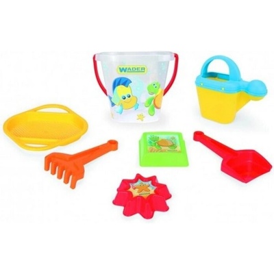 TEDDIES sada na piesok morský svet plast 7 ks
