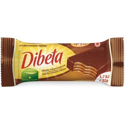 Diabeta oblátka kakaová máčaná 32 g