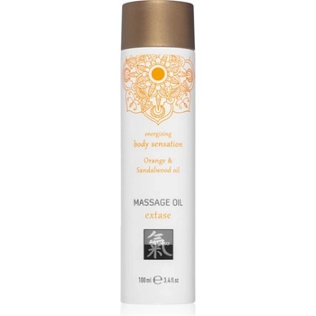 HOT Shiatsu Extase mасажно масло за тяло Orange & Sandalwood 100ml