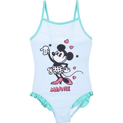 Sun City Dívčí plavky Minnie Mouse tyrkysové