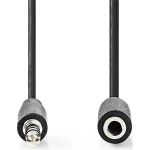 Nedis CAGL22050BK10 Удължителен кабел със стерео жак 3, 5 мм, 1 м (CAGL22050BK10)