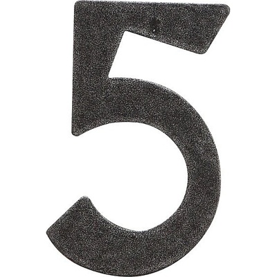 VÝPREDAJ Domovná číslica Cobra - 5 (kované)
