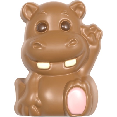 Forma na čokoládu - Hroch "Levi" 3D 80 g
