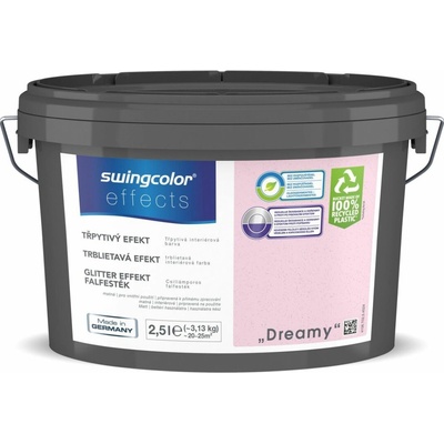 Swingcolor 2,5 l s efektom trblietavým dreamy matná