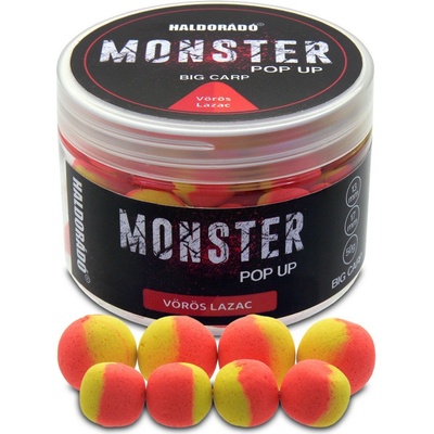 HALDORÁDÓ MONSTER POP UP BIG CARP 50g 13-17mm Losos červený