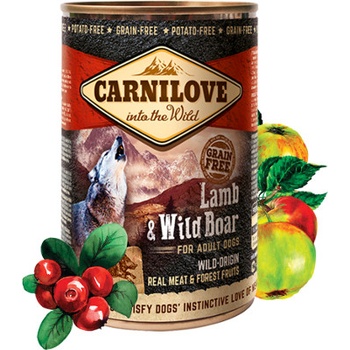 Carnilove Wild Meat Lamb & Wild Boar 400 g