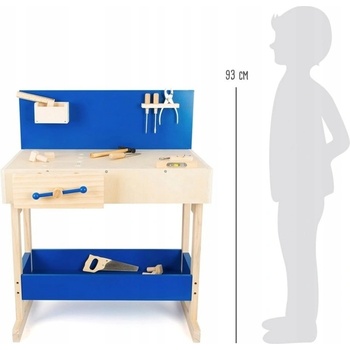 Small Foot ponk modrý s příslušenstvím