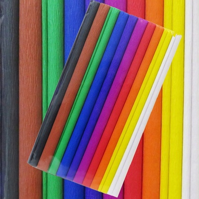 Krepový papier 10 farieb mix 250 mm x 2000 mm Beniamin