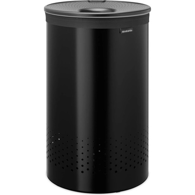 Brabantia Матово-черен метален кош за пране 60 l - Brabantia (242380)