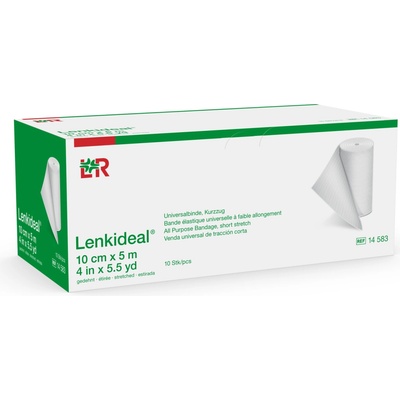 Lenkideal obinadlo elastické krátký tah 10cm x 5m/1 ks