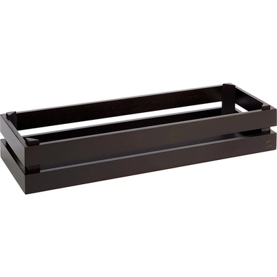 APS Servírovací bedýnka 555x185 mm, černá