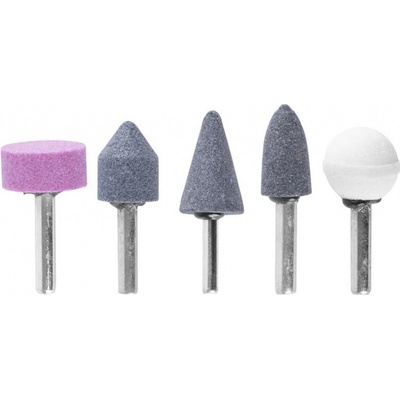 Sada brúsnych teliesok Strend Pro RGT1005, 5 dielna, so stopkou