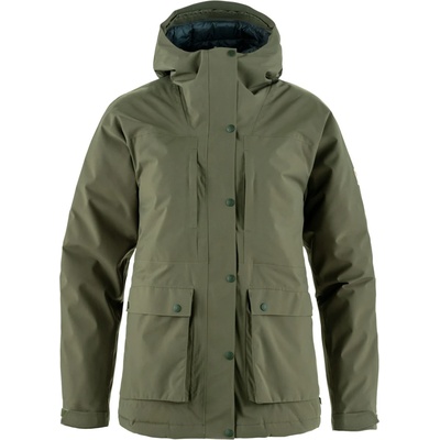 Fjällräven Дамско зимно яке Fjällräven Women's HC Hydratic Padded Jacket Winter jacket - Laurel Green (104-4890-0212)