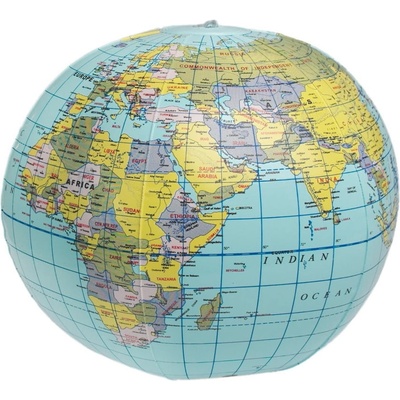 Rex London International World Map nafukovačka modrá