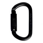 Singing Rock Карабинер SINGING ROCK Steel Oval Triple Lock black