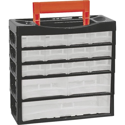 Alutec 66012 kufřík na součástky přihrádek: 15