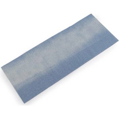Nažehlovací záplaty riflové 17x43 cm, velké, 11 modrá jeans