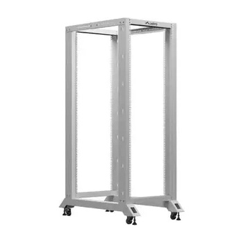 Image 1 of Lanberg Комуникационен шкаф, Lanberg open rack 19" 32U 600x1000, grey (OR01-6032-S)