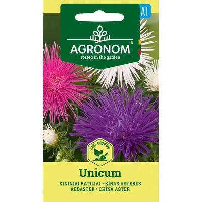 Seklos Астри Игловидни Микс Уникум Callistephus chinensis L Ness Unicum