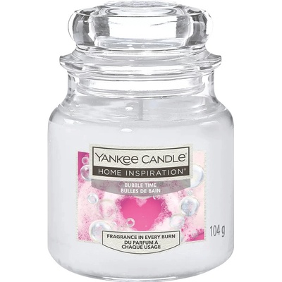 Yankee Candle Vonná sviečka Bubble Time, bublinkový kúpeľ, 104 g, 1729165E