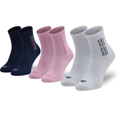 4F Комплект 3 чифта дълги чорапи мъжки 4f hjz21-jsod005 Цветен (hjz21-jsod005)
