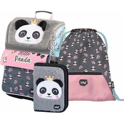 Baagl Zippy Panda A-8897 17 L šedá
