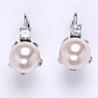 Čištín Swarovski perly rosaline NK 1190