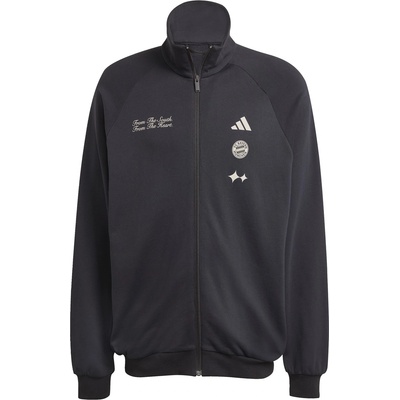 adidas Мъжко горнище Adidas Mens adidas Bayern Munich BSTN Tracksuit Top - Black