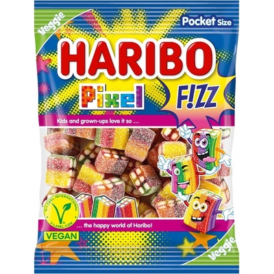 Haribo pixel fizz 80 g