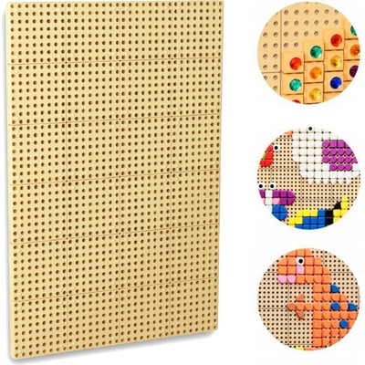 Masterkidz Kreatívny vedecký STEM nástenný panel 120x80 cm bez montážneho panelu