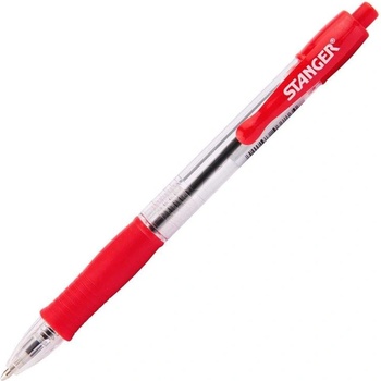 Stanger Химикалка R1.0 Softgrip, 1.0 mm, червена (1005120102)