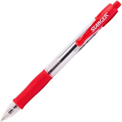 Stanger Химикалка R1.0 Softgrip, 1.0 mm, червена (1005120102)