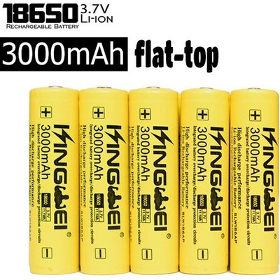 UltraFire 3000mAh 3.7V 18650 NCR Li-ion flat-top 10ks – Zboží Dáma