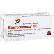 Benfogamma obd 50 mg blis.PVC/PVDC/Al 50 tbl