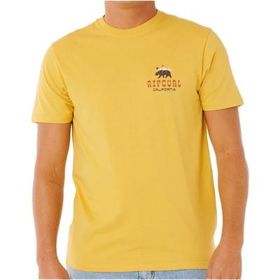 Rip Curl Мъжка тениска Rip Curl Desti Animals Tee T-shirt - Ochre (216-0986-1412)