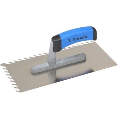 Hladítko nerez zub W8 KUBALA (270x130mm) softgrip