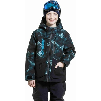 Meatfly детска SNB & SKI яка Bangito Green Mountains Meatfly | Cheren | Момчешки | 134