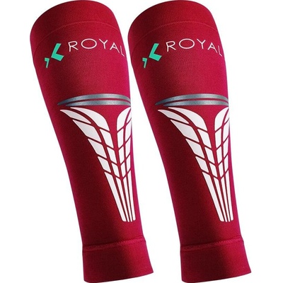 Royal Bay Extreme kompresní lýtkové červená