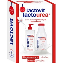 Lactovit Lactourea regeneračné telové mlieko 400 ml + regeneračný sprchový gél 500 ml darčeková sada