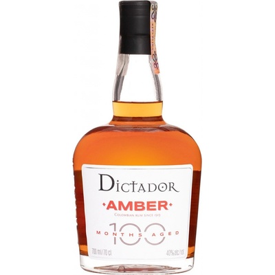 Dictador 100 Months Amber 8y 40% 0,7 l (holá láhev)