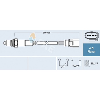 Lambda sonda FAE 77704
