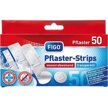FIGO Sada 50 ks vodeodolných náplastí - transparentná