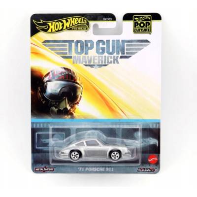 Mattel Hot Wheels Premium Pop Culture '71 Porsche 911 Top Gun Maverick JBL62