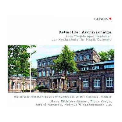 Various Artists - Detmolder Archivschätze - Zum 75jährigen Bestehen Der Hochschule Für Musik Detmold CD