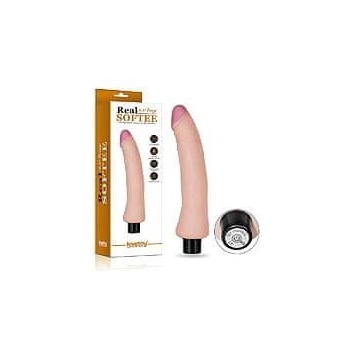 LoveToy REAL SOFTEE Vibrating Dildo 9"