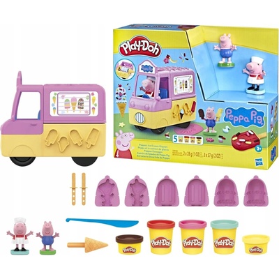 Play-Doh Modelína SADA NA HRANÍ SE ZMRZLINOU prasátko Pepa