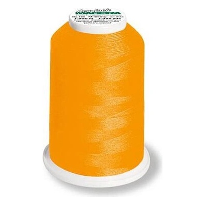 Overlockové nitě PES Madeira Aerolock 125 (1200m) barva 9937 neon orange