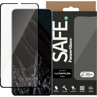 Panzer Стъклен протектор Safe за Google Pixel 8 Pro, UWF - Черен